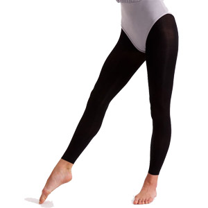 Silky Footless Dance Tights Black or Tan