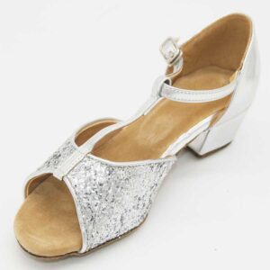 Louise Glitter Girls Ballroom Dance Shoes
