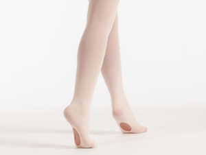 Silky Convertible Dance Tights Pink or Black