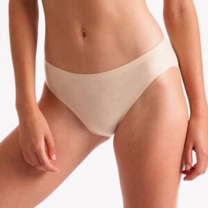 High Cut Seamless Briefs Nude