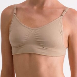 Dance Silky Seamless Clear Back Bra