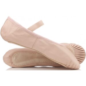 Ritz Full Sole Leather Ballet Shoes Pink