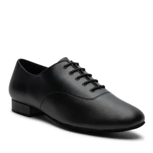 International Dance Shoes - Mens Ballroom Dance Shoes - MT - Black Not Calf