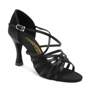 Dansport L3007 Ladies Dance Shoe Black or Tan