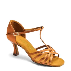 Dansport L3005 Latin Dance Shoe Tan