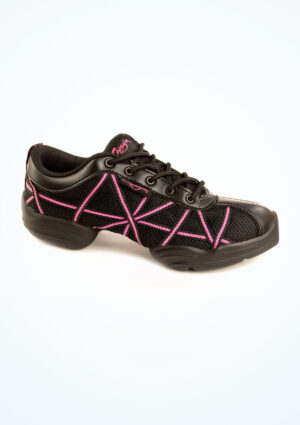 pink web dance sneaker Capezio Pink Web Dance Sneakers