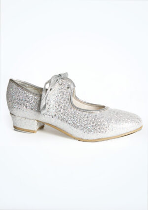 silver hologram tap shoes Silver Hologram Tap Shoes