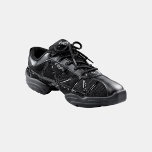 capezio black sneaker Capezio Black Patent Web Sneakers - Adult