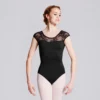 bloch leotard 2 Bloch Hava Lace Back Cap Sleeve Leotard