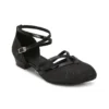 Made to Order - Ladies Glitter/Patent Ballroom Dance Shoes, customise Black or Silver , 2 Heel Heights